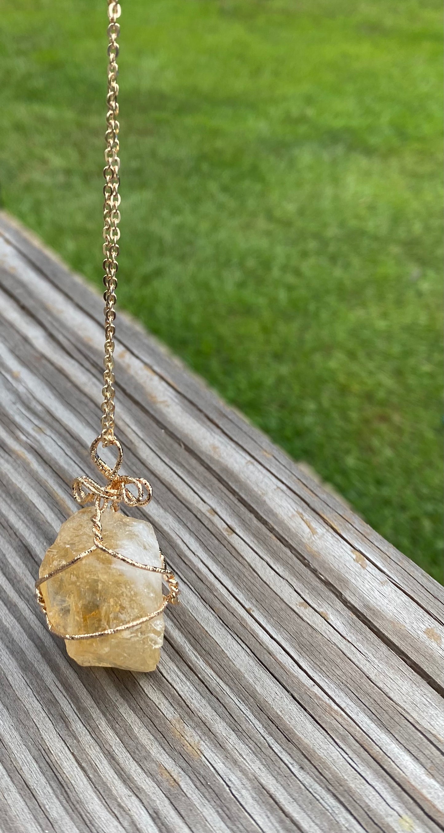 CITRINE necklace