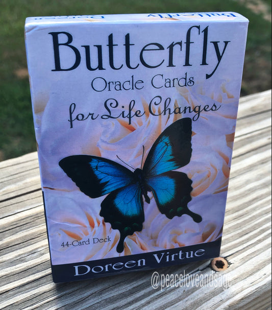 "The SOUL's JOURNEY" & "BUTTERFLY" Lesson/Oracle Cards